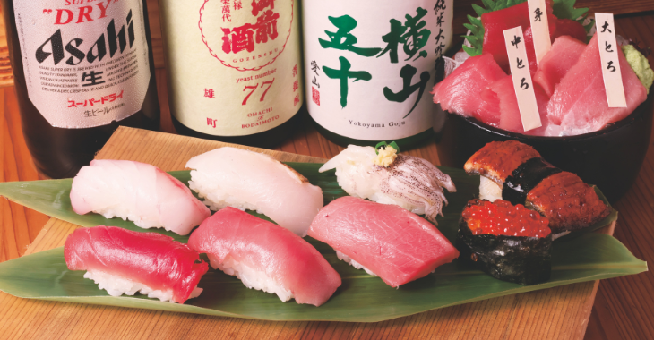 立ち寿司